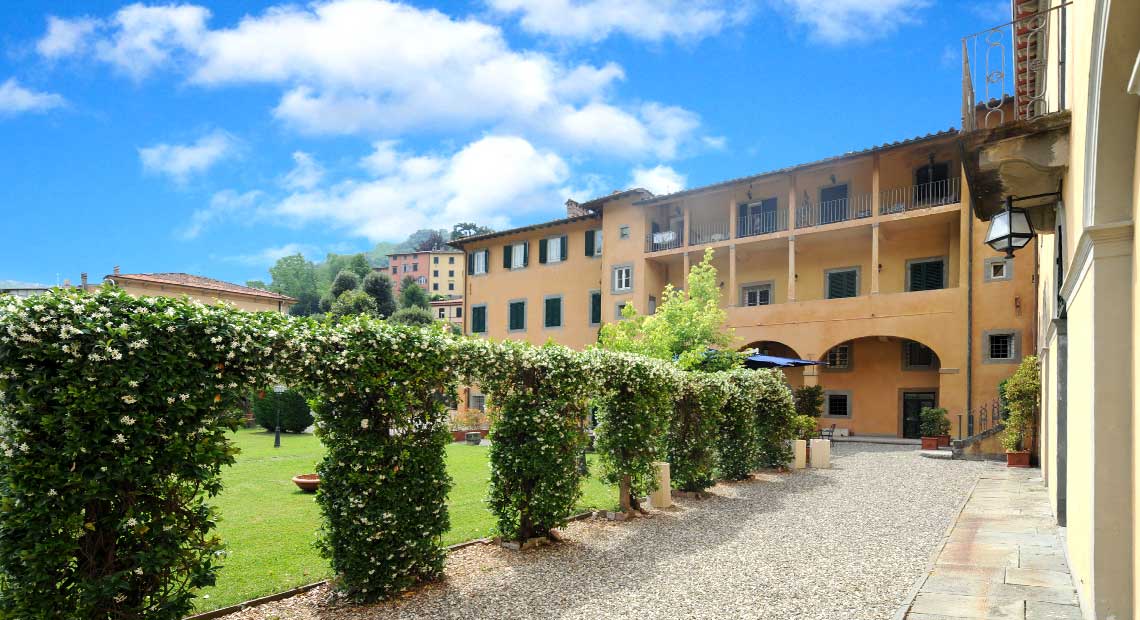 Hôtel avec jardin, Bagni di Lucca