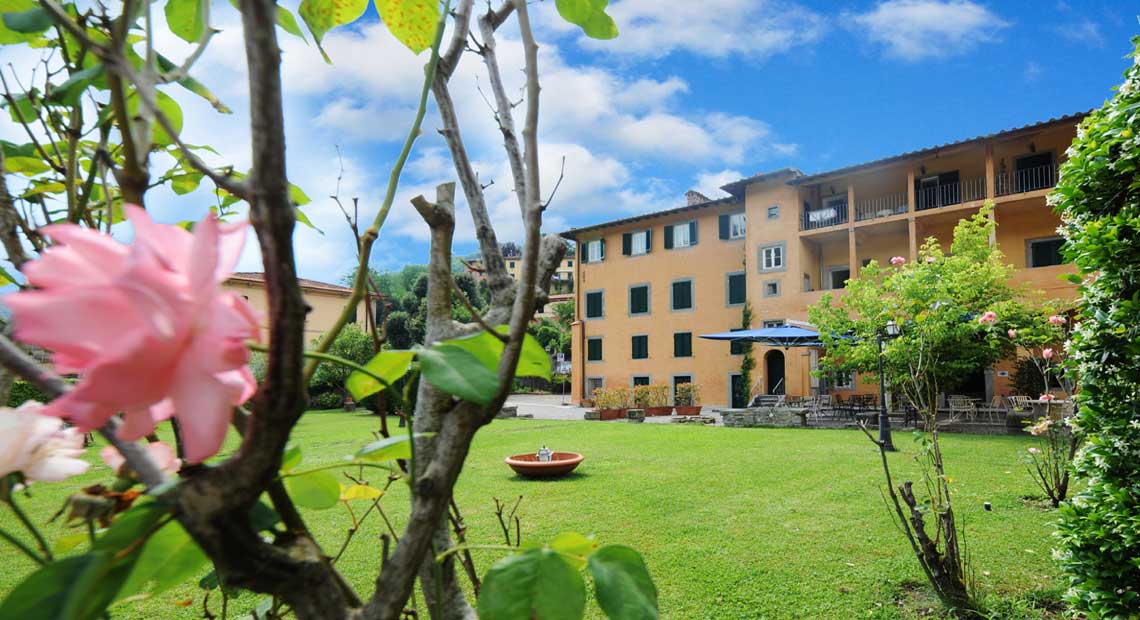 Hôtel avec jardin, Bagni di Lucca